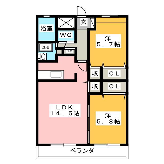 静岡県静岡市駿河区下川原２ 2LDK マンション 賃貸物件詳細