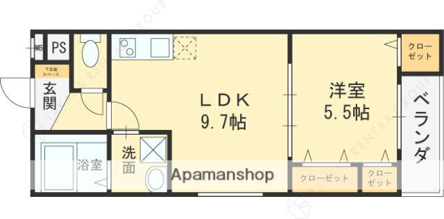 大阪府八尾市荘内町１ 近鉄八尾駅 1LDK アパート 賃貸物件詳細