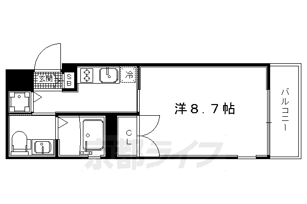 京都府京都市上京区北小路中之町 今出川駅 1K マンション 賃貸物件詳細