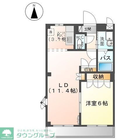 埼玉県本庄市北堀 本庄早稲田駅 1LDK アパート 賃貸物件詳細
