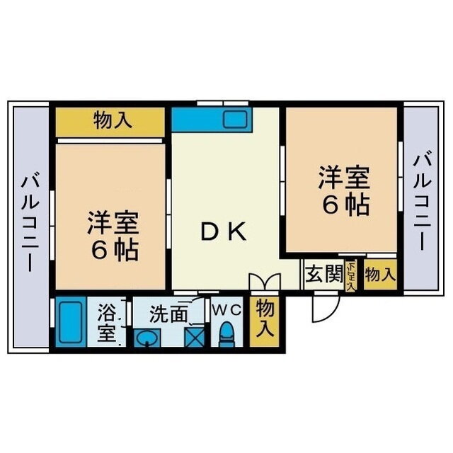 神奈川県厚木市戸室２ 本厚木駅 2DK マンション 賃貸物件詳細