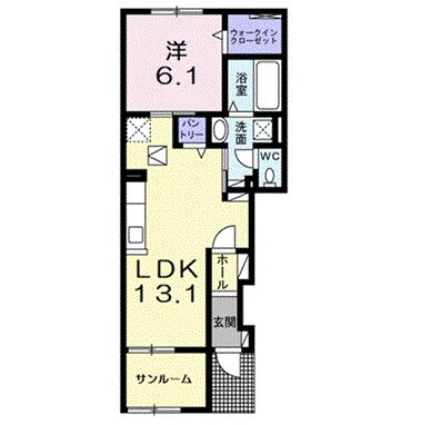 滋賀県東近江市五個荘簗瀬町 五箇荘駅 1LDK アパート 賃貸物件詳細