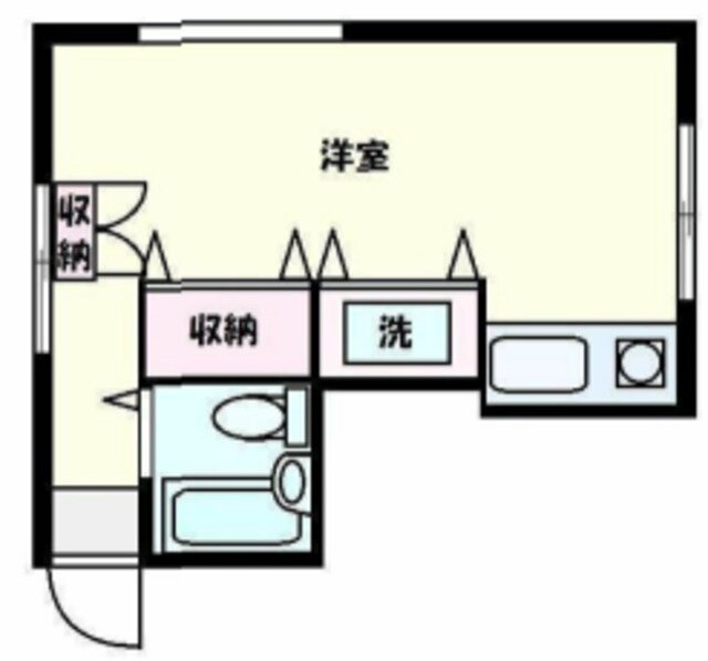 神奈川県横浜市神奈川区栗田谷 反町駅 ワンルーム アパート 賃貸物件詳細