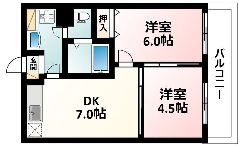 大阪府大阪市淀川区東三国６ 東三国駅 2DK マンション 賃貸物件詳細