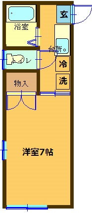 宮城県仙台市青葉区台原４ 台原駅 1K アパート 賃貸物件詳細