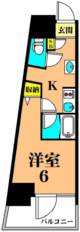 東京都品川区大井１ 大井町駅 1K マンション 賃貸物件詳細