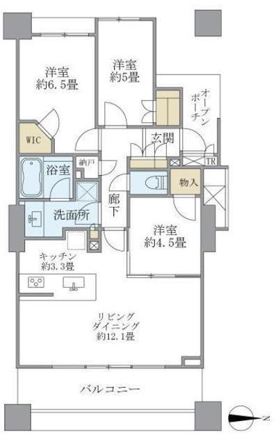 ＢｒｉｌｌｉａＴｏｗｅｒ所沢ロジュマン 4階 3LDK 賃貸物件詳細