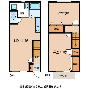 ブルースカイ吉田 2LDK 賃貸物件詳細