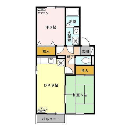 新潟県五泉市白山 北五泉駅 2DK アパート 賃貸物件詳細