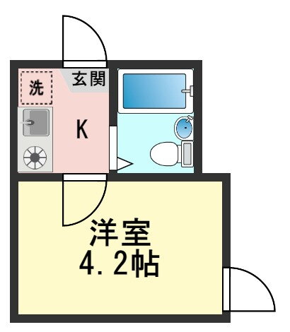 東京都江戸川区北小岩３ 小岩駅 1K アパート 賃貸物件詳細