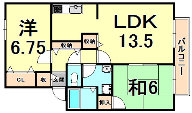 兵庫県西宮市満池谷町 苦楽園口駅 2LDK アパート 賃貸物件詳細