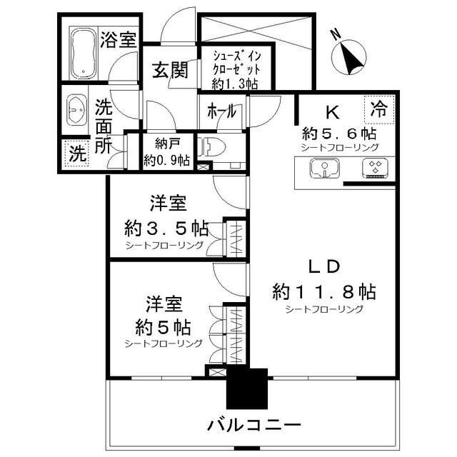神奈川県横浜市中区北仲通５ 馬車道駅 2SLDK マンション 賃貸物件詳細