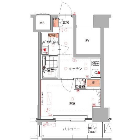東京都品川区西五反田２ 五反田駅 1K マンション 賃貸物件詳細