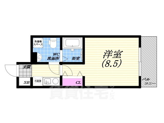 兵庫県西宮市戸田町 西宮駅 1K マンション 賃貸物件詳細