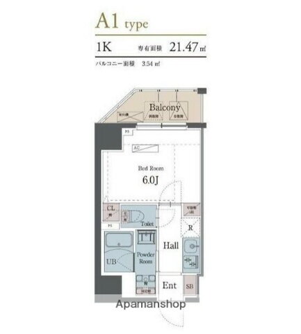 ラグゼナ横浜鶴見 7階 1K 賃貸物件詳細