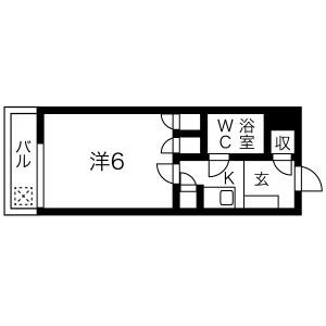 福岡県福岡市中央区梅光園１ 六本松駅 1K マンション 賃貸物件詳細