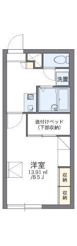 レオパレスソレイユ伏見 2階 1K 賃貸物件詳細