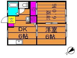 岡山県総社市中央６ 東総社駅 2DK アパート 賃貸物件詳細