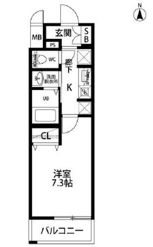 東京都江東区亀戸７ 亀戸駅 1K マンション 賃貸物件詳細