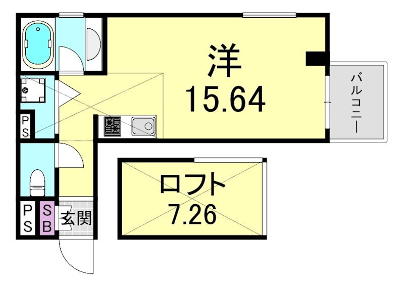 大阪府大阪市浪速区幸町２ 西長堀駅 ワンルーム マンション 賃貸物件詳細