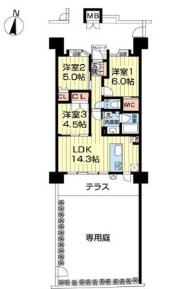 熊本県熊本市北区武蔵ケ丘９ 光の森駅 3LDK マンション 賃貸物件詳細