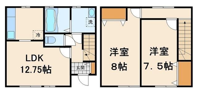 東京都江戸川区松本１ 新小岩駅 2LDK 一戸建て 賃貸物件詳細