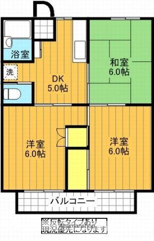 福島県郡山市八山田３ 郡山駅 3K アパート 賃貸物件詳細