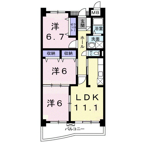 岡山県倉敷市老松町３ 倉敷駅 3LDK マンション 賃貸物件詳細