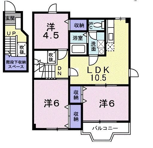 大阪府南河内郡河南町大字一須賀 喜志駅 3LDK アパート 賃貸物件詳細