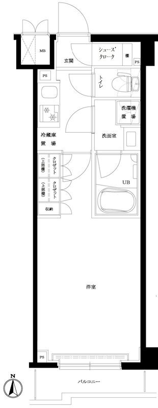 東京都板橋区高島平５ 西高島平駅 1K マンション 賃貸物件詳細