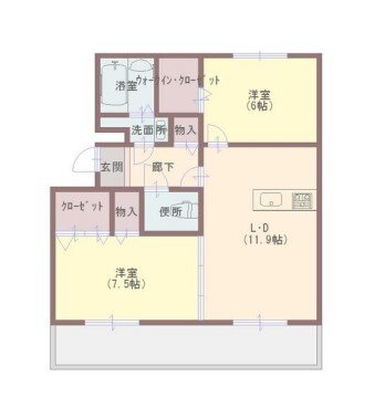 兵庫県姫路市広畑区西蒲田 姫路駅 2LDK マンション 賃貸物件詳細