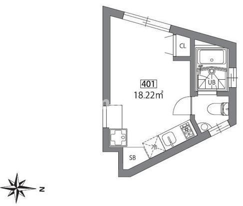 東京都世田谷区上馬４ 駒沢大学駅 ワンルーム アパート 賃貸物件詳細