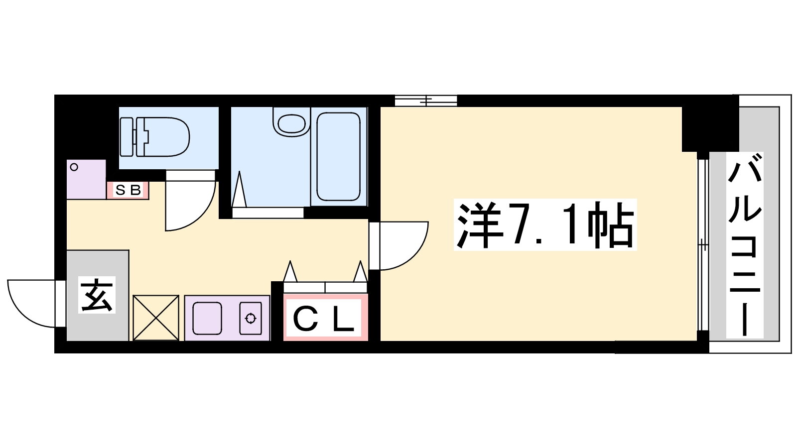 兵庫県神戸市中央区下山手通９ 西元町駅 1K マンション 賃貸物件詳細