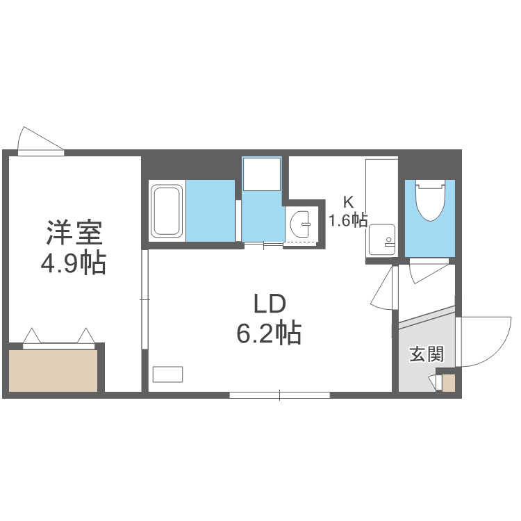北海道札幌市南区澄川一条３ 澄川駅 1LDK マンション 賃貸物件詳細