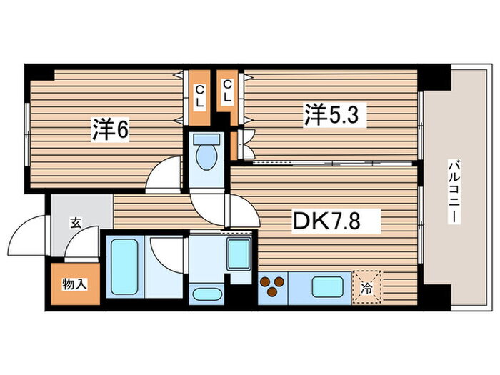神奈川県横浜市港北区樽町１ 新綱島駅 2DK マンション 賃貸物件詳細
