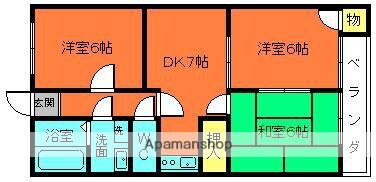 奈良県橿原市葛本町 新ノ口駅 3DK マンション 賃貸物件詳細