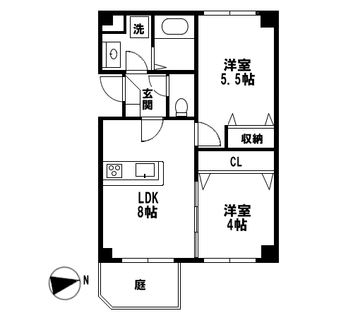 東京都足立区加平２ 北綾瀬駅 2LDK マンション 賃貸物件詳細