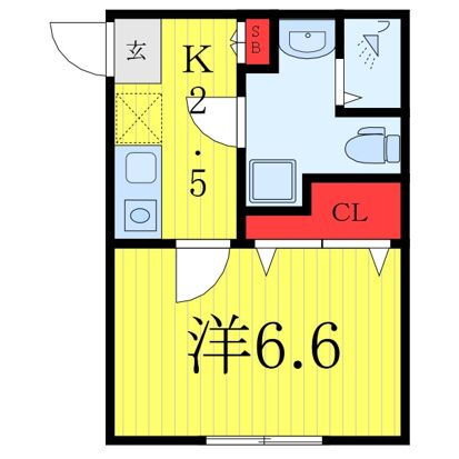 ＣＡＳＡ　ＬＩＢＥＲＴＥ 3階 1K 賃貸物件詳細