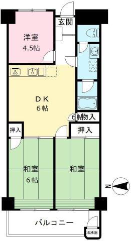 めじろ台ハイム 9階 3DK 賃貸物件詳細