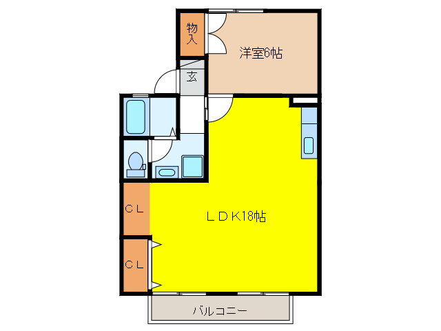 岐阜県岐阜市東島３ 1LDK アパート 賃貸物件詳細