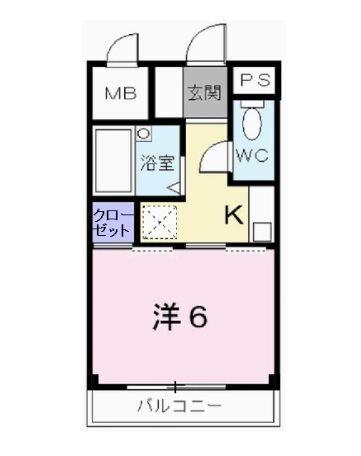 兵庫県姫路市飾磨区中野田１ 亀山駅 1K マンション 賃貸物件詳細