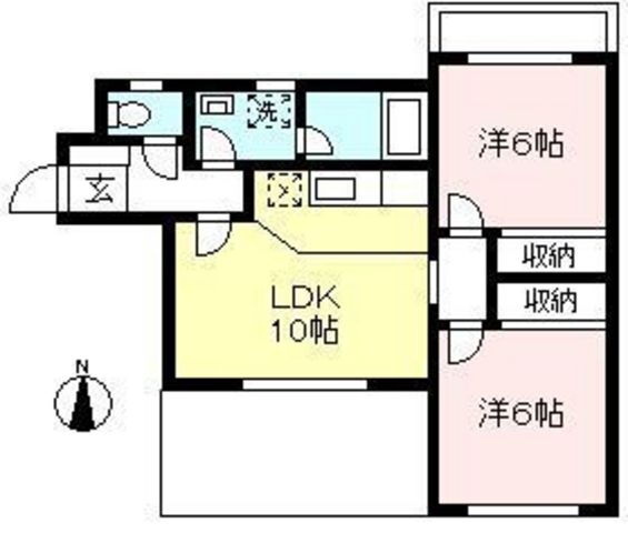 ベル・フルール（新百合） 2階 2LDK 賃貸物件詳細