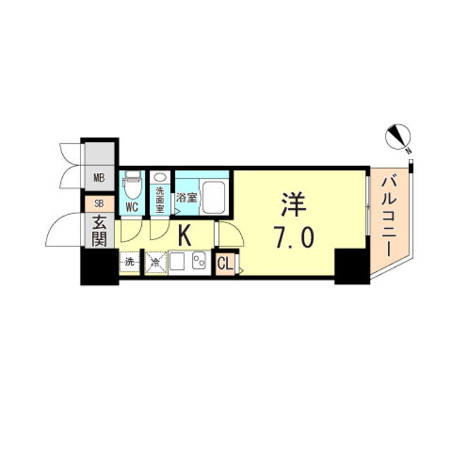 兵庫県神戸市兵庫区湊町３ 新開地駅 1K マンション 賃貸物件詳細
