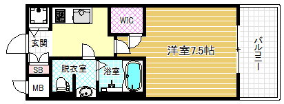 大阪府大阪市福島区大開２ 野田駅 1K マンション 賃貸物件詳細