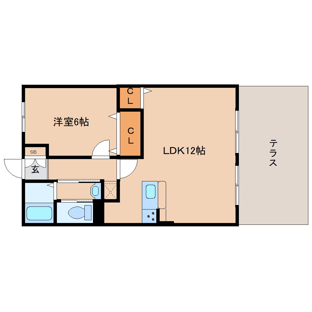 奈良県香芝市真美ヶ丘２ 五位堂駅 1LDK アパート 賃貸物件詳細