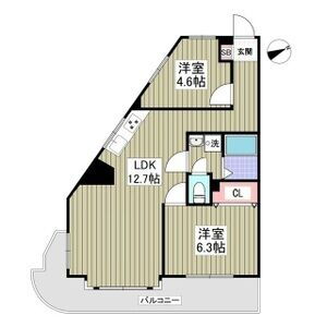 東京都江戸川区西小松川町 船堀駅 2LDK マンション 賃貸物件詳細