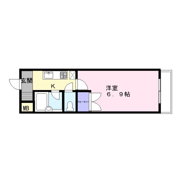 兵庫県加古川市加古川町溝之口 加古川駅 1K マンション 賃貸物件詳細