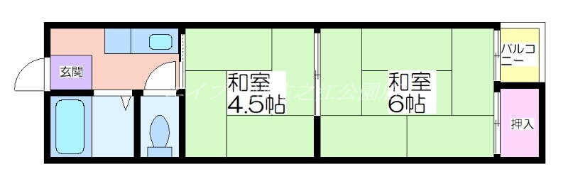 大阪府大阪市住吉区万代６ 住吉東駅 2DK マンション 賃貸物件詳細