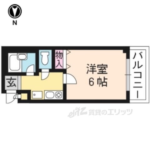 京都府京都市中京区三坊猪熊町北組 二条城前駅 1K マンション 賃貸物件詳細