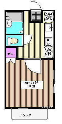 静岡県静岡市清水区吉川 狐ヶ崎駅 1K アパート 賃貸物件詳細